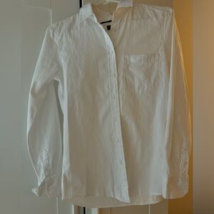 Banana Republic Dillon Button Up White Shirt size XS